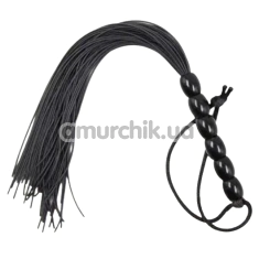 Флоггер DS Fetish Mini Flogger Balls, черный - Фото №1