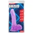Фалоімітатор Hi-Rubber Born To Create Pleasure 7.5, фіолетовий - Фото №7