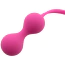 Вагінальні кульки Silicone Kegel Trainer Balls, рожеві - Фото №5