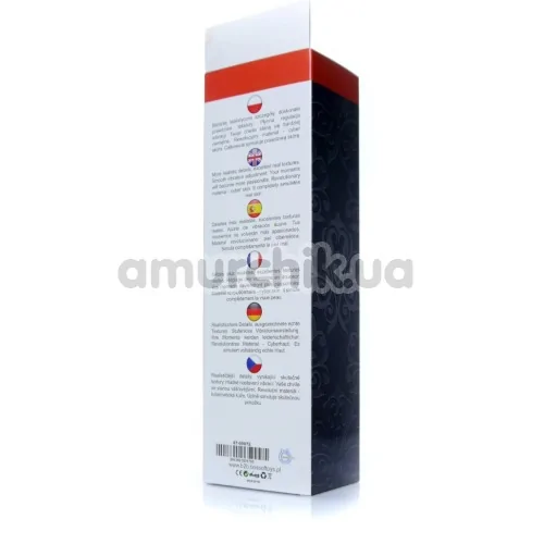 Вибратор Real Skin Multispeed 22 см, черный