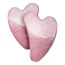 Массажер-скребок гуа ша Geske Rose Quartz Gua Sha 5 in 1, розовый - Фото №3