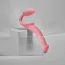Безремневой страпон Strap-On-Me Silicone Bendable Strap-On XL, розовый - Фото №8