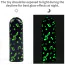 Кліторальний вібратор Music Massager Glow In The Dark, чорний - Фото №13