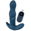 Вибростимулятор простаты с ротацией Anos Finest Butt Wear RC Rotating Prostate Plug With Vibration, синий - Фото №1