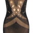 Сукня Star Night Sexy Sparkle Glitter Rhinestone Fishnet Dress, чорна - Фото №10