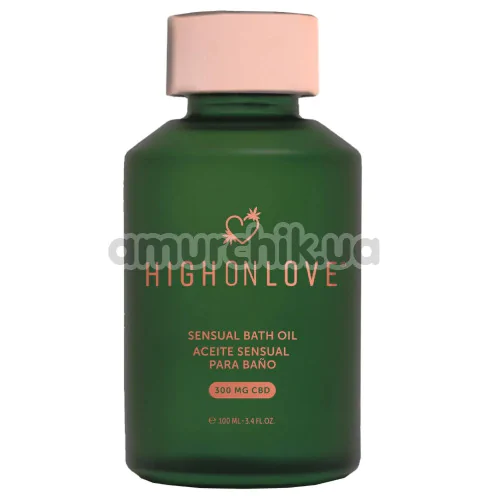 Масло для ванны с CBD HighOnLove Sensual Bath Oil, 100 мл