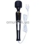 Універсальний вібромасажер Boss Series Magic Massager Wand, чорний - Фото №1