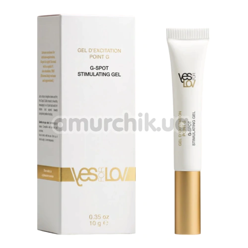 Гель для стимуляции точки G YESforLOV G-spot Stimulating Gel, 10 мл - Фото №1