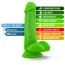 Фалоімітатор Neo Elite Silicone Dual Density Cock with Balls 6, салатовий - Фото №6