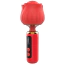 Клиторальный вибратор Loviss Rose Massage Wand Vibrator, красный - Фото №2