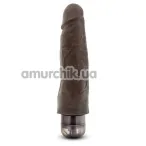 Вибратор Mr. Skin Cock Vibe 14, коричневый - Фото №1