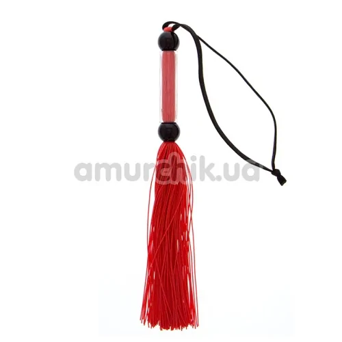 Батіг Silicone Flogger Whip, червоний