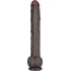 Фаллоимитатор Dual-Layered Silicone Nature Cock LV411311, коричневый - Фото №3