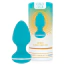 Анальна пробка з вібрацією Cala Azul Blanca Vibrating Anal Plug, блакитна - Фото №9