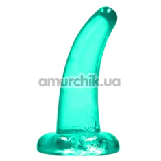 Фаллоимитатор Realrock Crystal Clear Dildo 5, зеленый - Фото №1