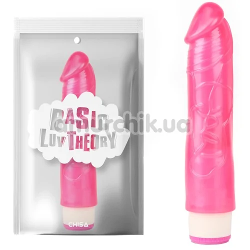 Вібратор Basic Luv Theory Sexy Whopper, рожевий