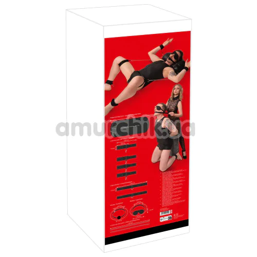 Бондажний набір Bad Kitty Naughty Toys Bondage Barrel, чорний