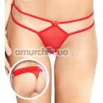 Трусики-стринги женские G-String красные (модель 2006) - Фото №1