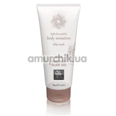 Масажний лубрикант Shiatsu Highclass Quality Body Sensation Silky Touch 2 in 1 Massage and Glide Gel, 200 мл - Фото №1