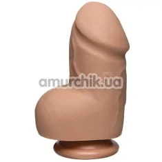 Фаллоимитатор The D Dual Density Fat D 6 Inch, телесный - Фото №1
