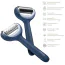 Массажер-роллер для лица и тела с микроиглами Geske MicroNeedle Face & Body Roller 8 in 1, синий - Фото №7
