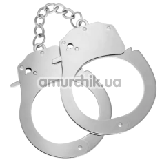 Наручники Crushious Lust Cuffs, серебряные - Фото №1