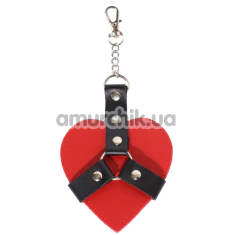 Брелок у вигляді серця Art of Sex Chained Heart, червоний - Фото №1