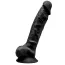 Фаллоимитатор Silexd Premium Silicone Dildo Model 1 Size 8, черный - Фото №1