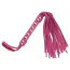 Флоггер DS Fetish Flogger Suede 00121 M, розовый