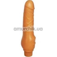 Вібратор Erolin Vibro Erogen Collection 22х5 см, тілесний - Фото №1