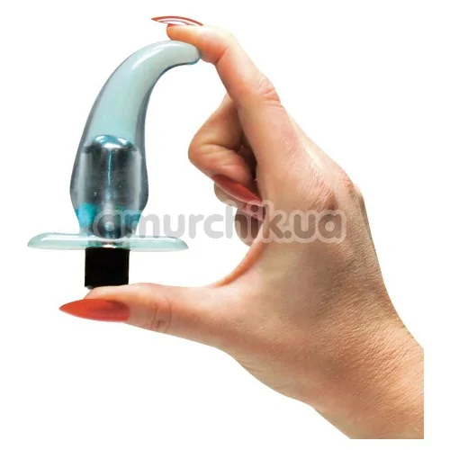 Анальна пробка з вібрацією Anal Blue vibro Buttplug