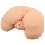 Штучна вагіна і анус з вібрацією ManQ Vibrating Realistic Ass, тілесна - Фото №2