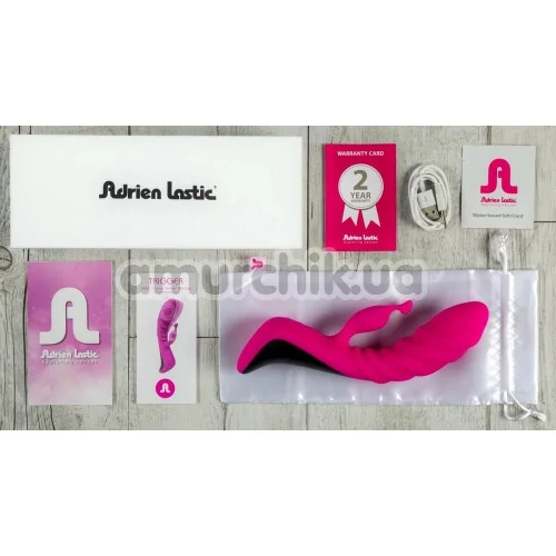 Вибратор Adrien Lastic Exploring Senses Trigger, розовый