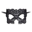 Маска DS Fetish Lacy Mysterious Eye Mask, чорна - Фото №1