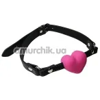 Кляп Pink Heart Zcr, розовый - Фото №1