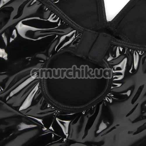 Платье Star Night Backless Wetlook Mini Dress, черное