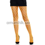 Колготки Leg Avenue Eyelet Net Tights Neon, желтые - Фото №1
