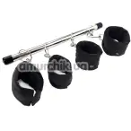 Фіксатори для рук та ніг Art of Sex Bondage Soft Touch BDSM Spreader, чорні - Фото №1