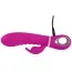 Вибратор XouXou Super Soft Silicone Rabbit Vibrator, розовый - Фото №6