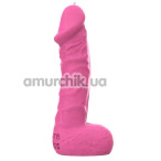 Свічка у вигляді пеніса Pure Bliss Big Sugar Pop - жуйка, рожева - Фото №1