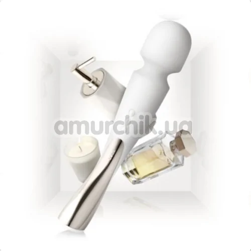 Универсальный массажер Lelo Smart Wand Large Ivory (Лело Смарт Ванд), большой белый