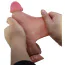 Фаллоимитатор Sliding Skin Bendable 8.5, светло-коричневый - Фото №14