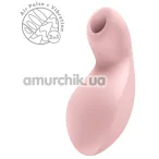 Симулятор орального секса для женщин с вибрацией Fun Factory Luna, розовый - Фото №1