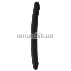 Двокінцевий фалоімітатор Dorcel Real Double Do, чорний - Фото №1