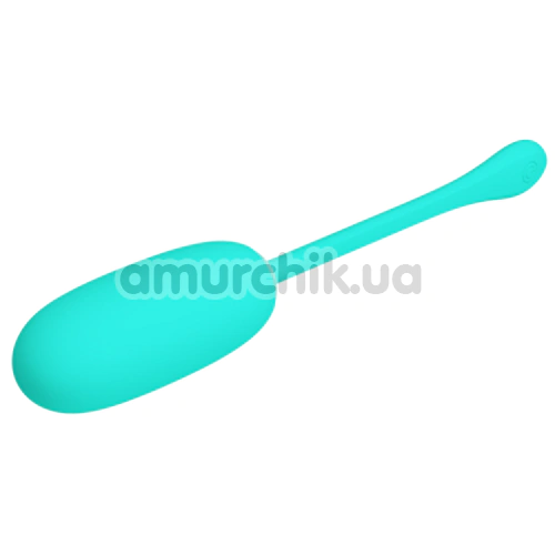 Виброяйцо Pretty Love Julius, бирюзовое