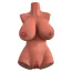 Мастурбатор PDX Plus Perfect 10 Torso, светло-коричневый - Фото №1