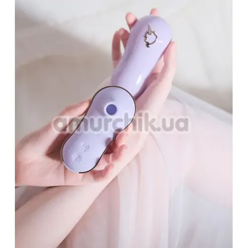 Набор вибраторов Zalo Rose Series Unicorn Set 3-in-1, фиолетовый