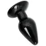 Анальная пробка Hidden Desire XXL Anal Gear Extreme Buttplug XL, черная - Фото №2