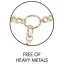 Наручники Bijoux Indiscrets Maze Wide Cuffs, коричневі - Фото №3