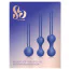 Набор вагинальных шариков So Divine Kegel Ball Training Set, фиолетовый - Фото №6